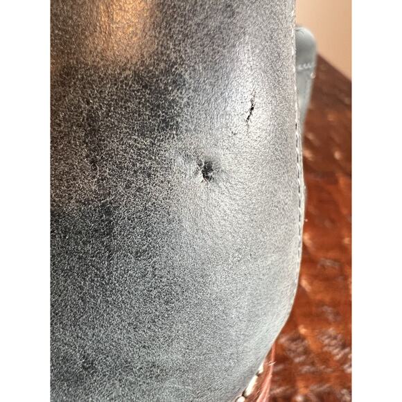 Adelante Mens 14 ‘The Valparaiso’ ‘Valpo’ Denim Blue Chukka Boots Ankle - Picture 15 of 16